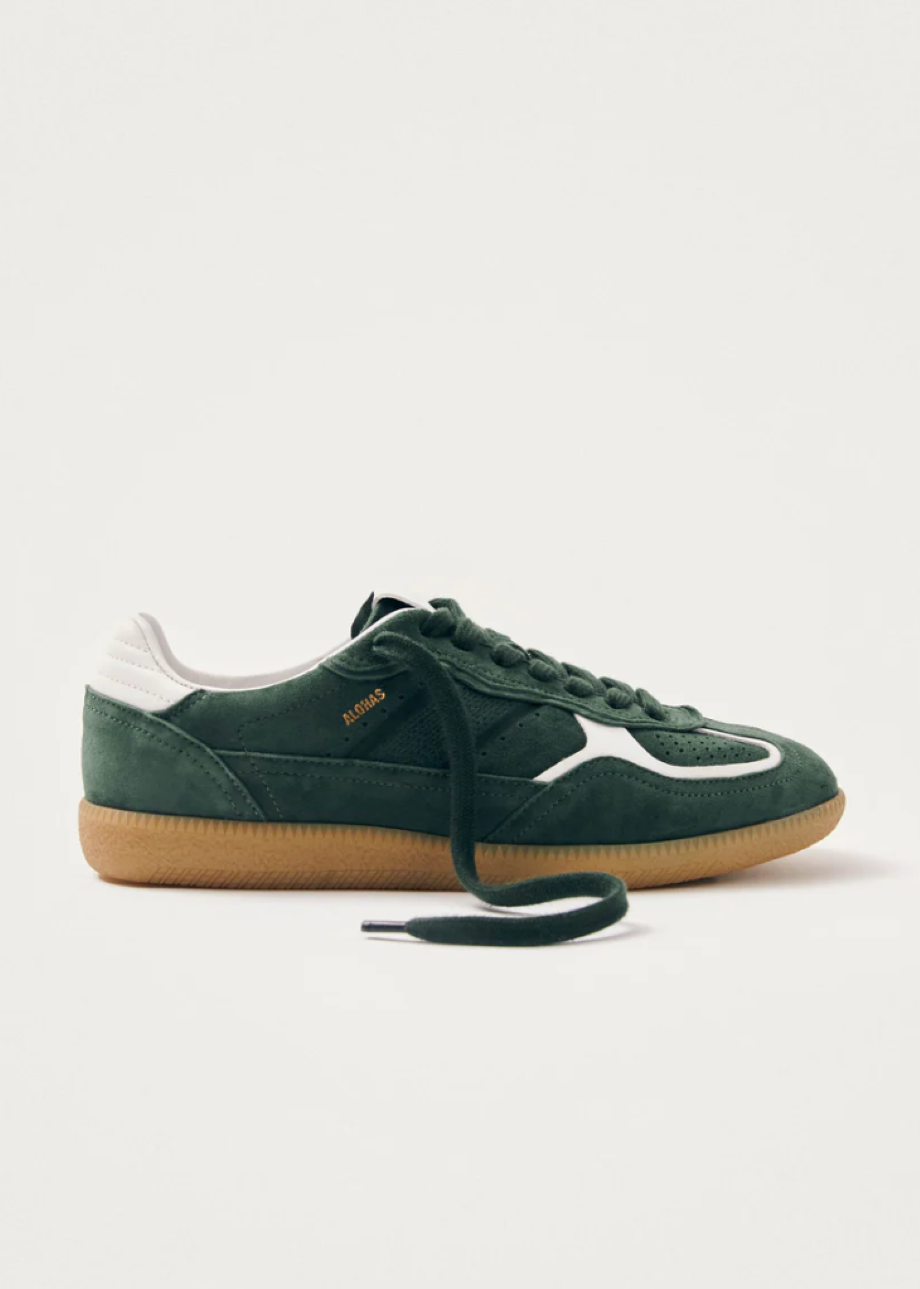 Alohas TB.490 Rife Leather Sneaker - Forest Green