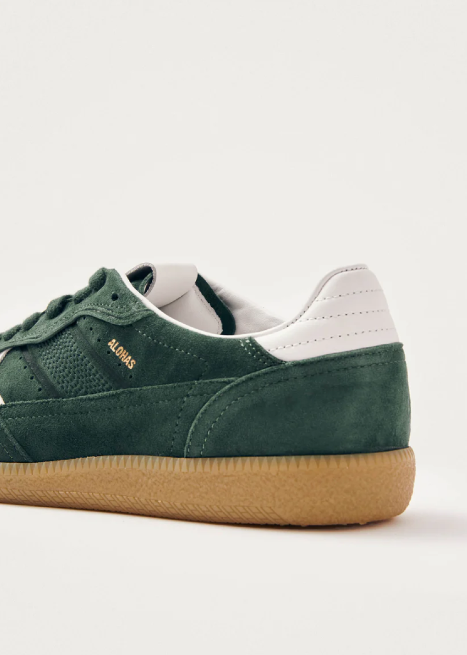Alohas TB.490 Rife Leather Sneaker - Forest Green