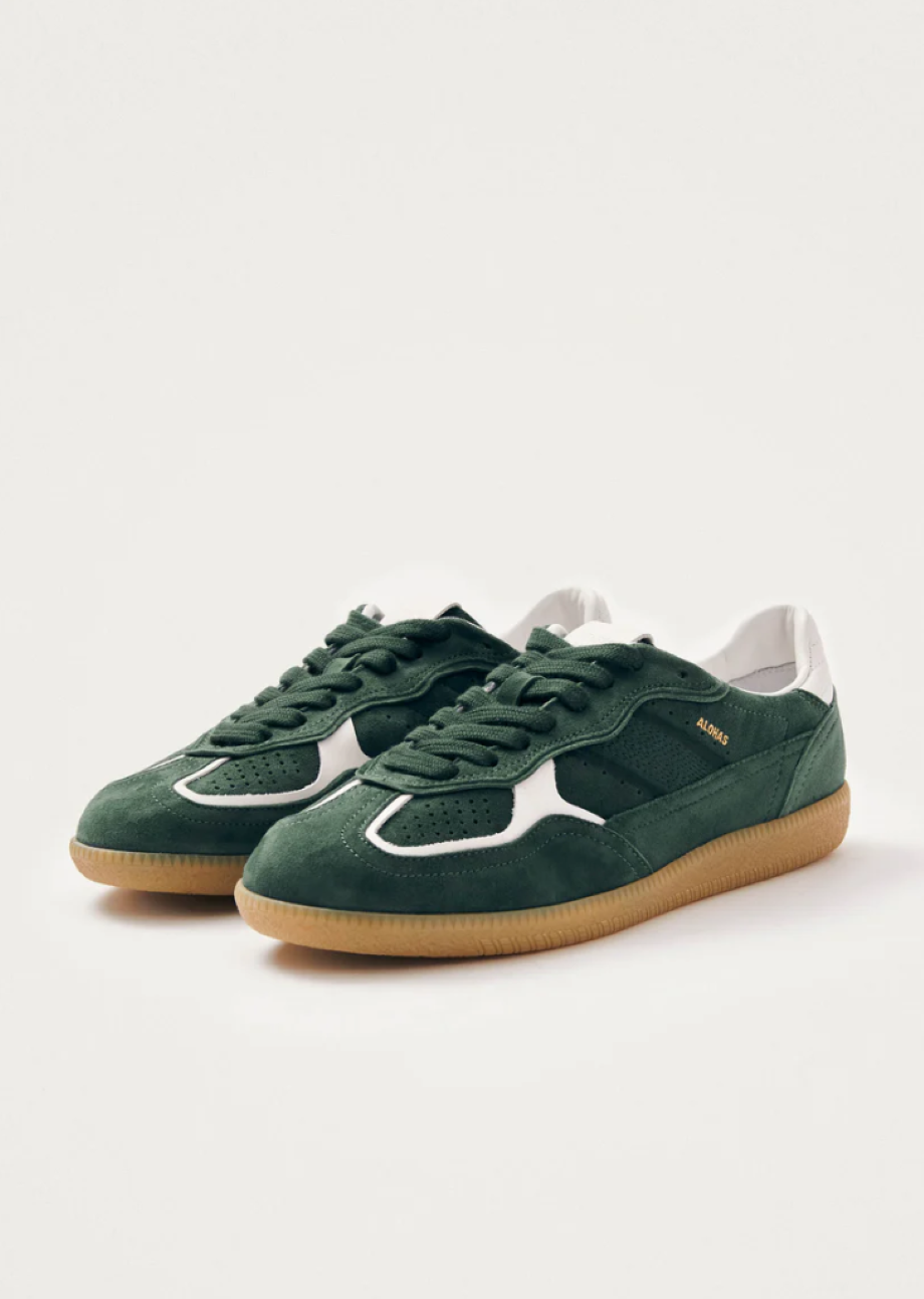 Alohas TB.490 Rife Leather Sneaker - Forest Green