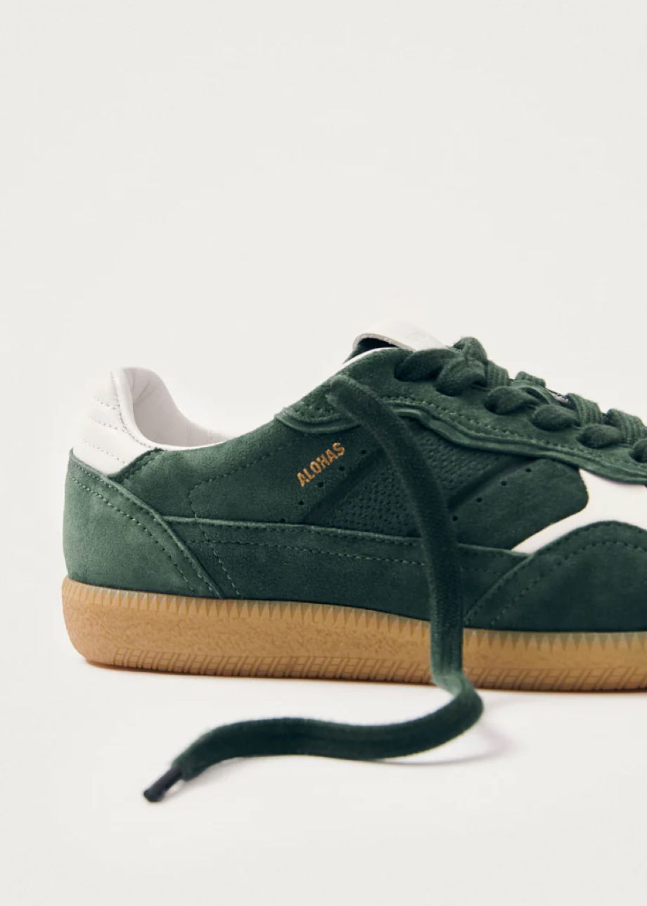 Alohas TB.490 Rife Leather Sneaker - Forest Green