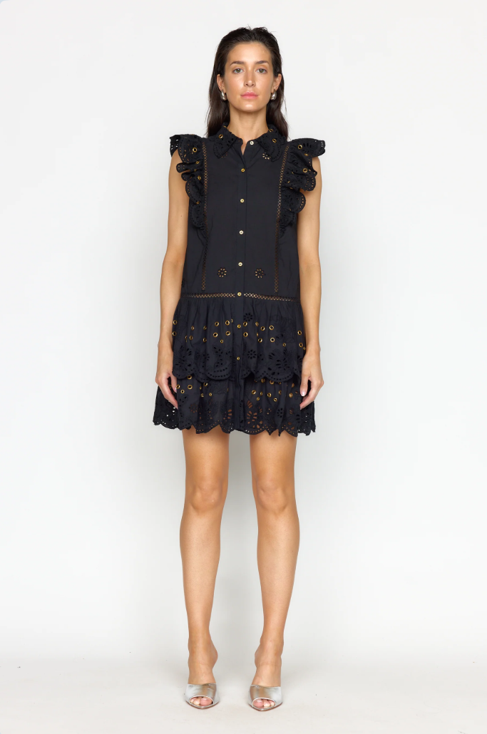 Christy Lynn Tyler Dress - Black