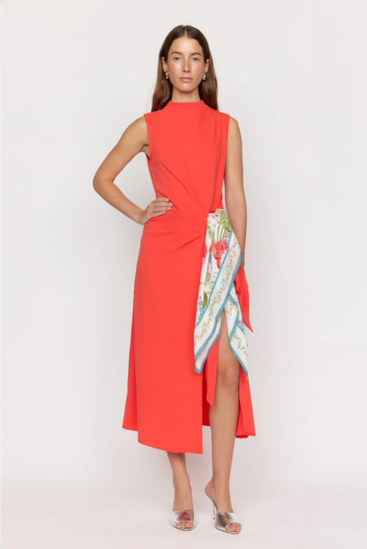Christy Lynn Kona Dress - Papaya