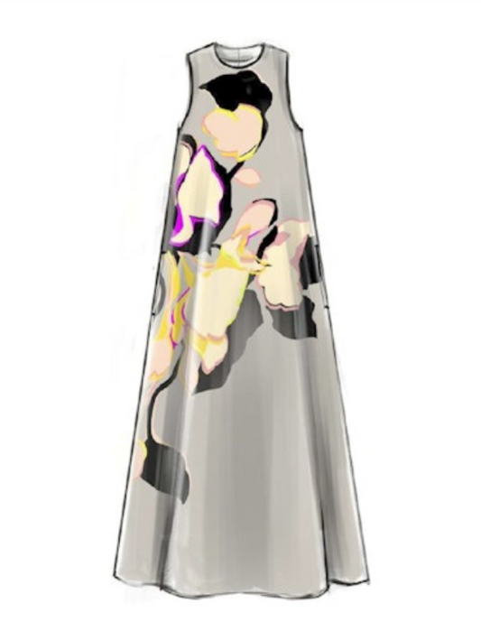 Psophia Dress - Cadmium