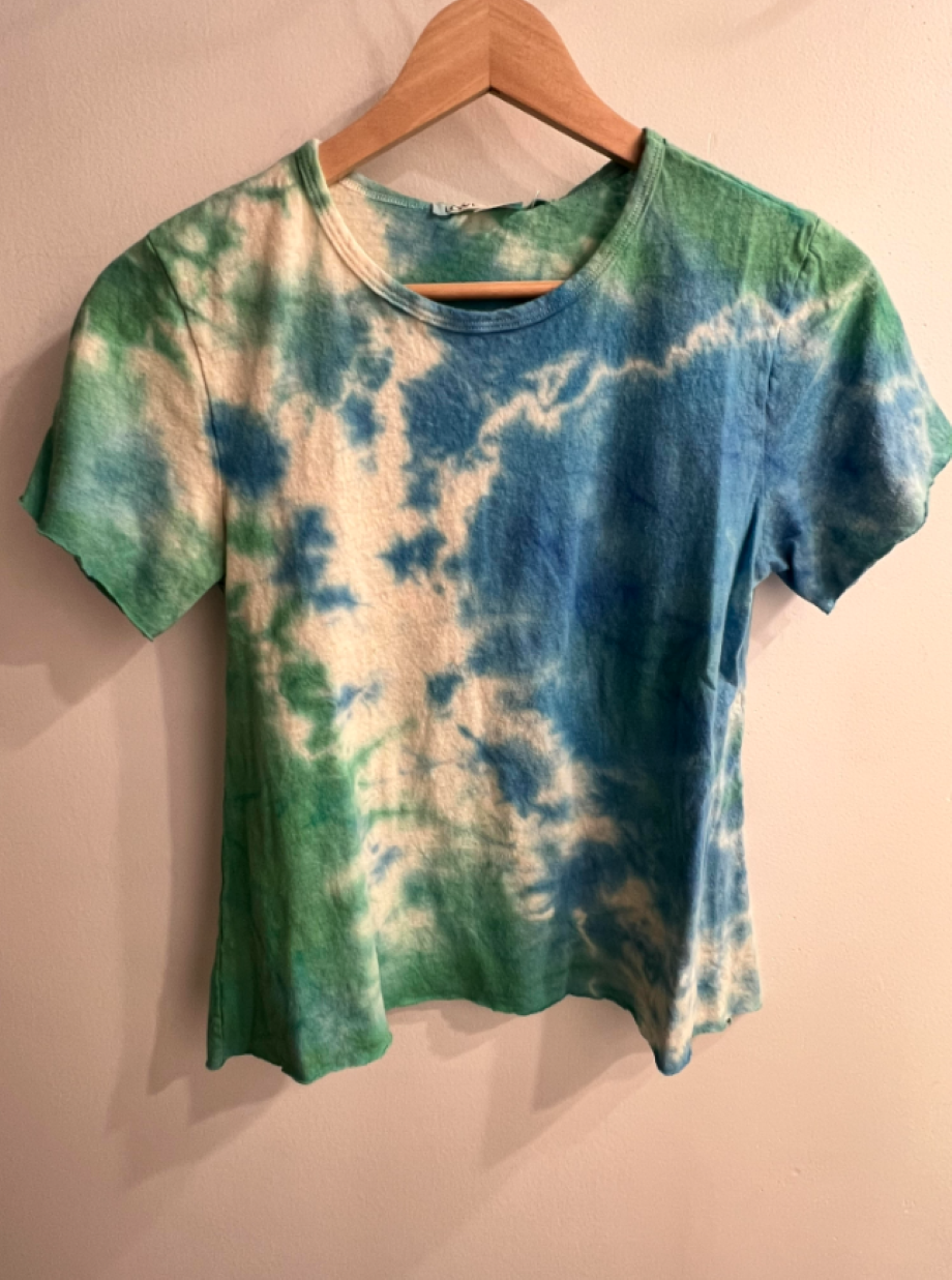 Love Tanjane Short Sleeve Tee - Aqua Sky