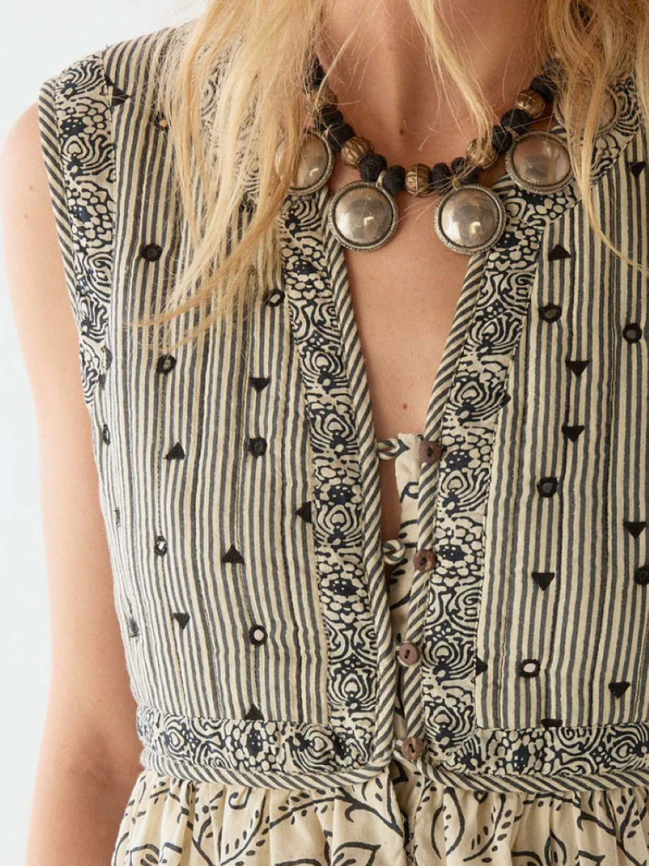 Maison Hotel Eugenie Dress - Jasmine Soeur Zebra