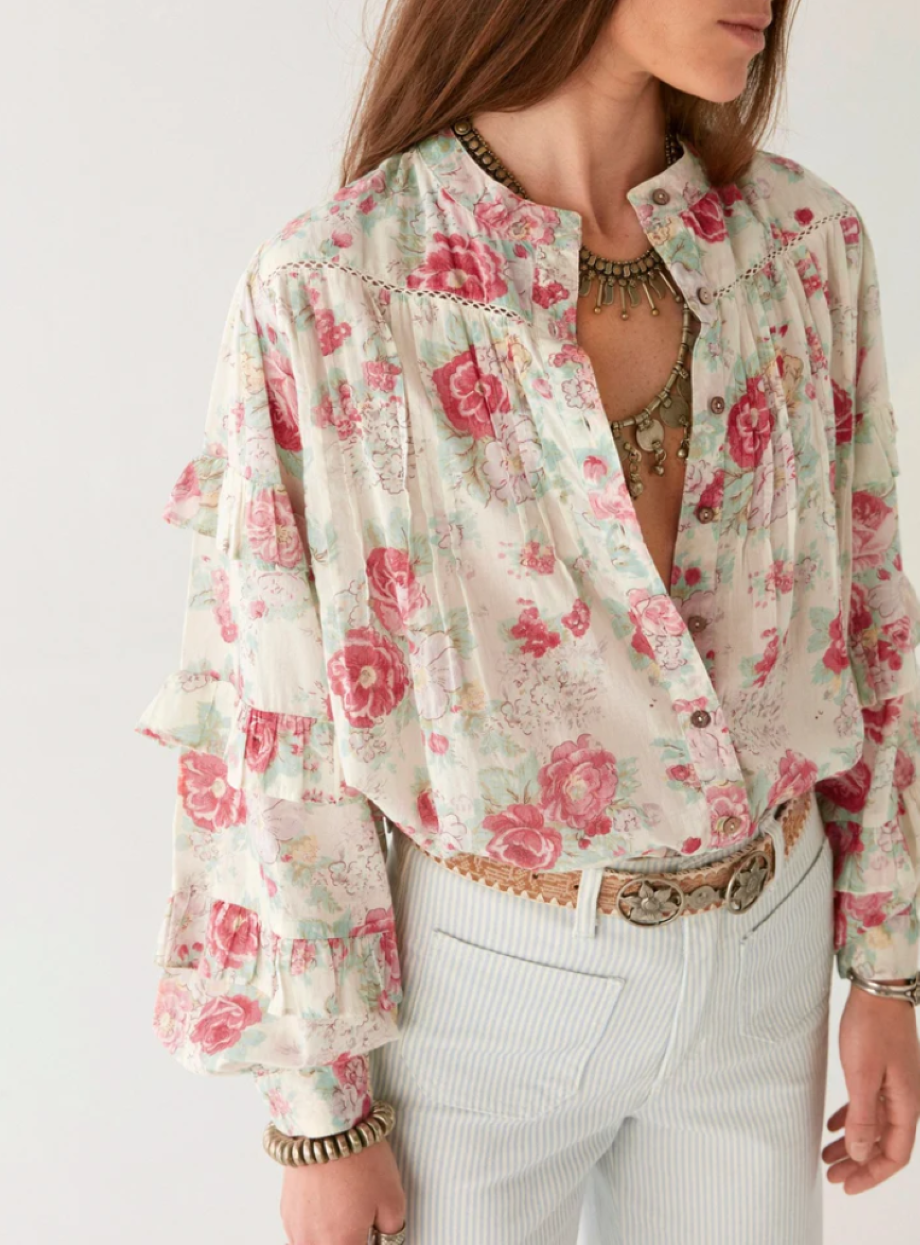 Maison Hotel Lolita Blouse - Candy Roses