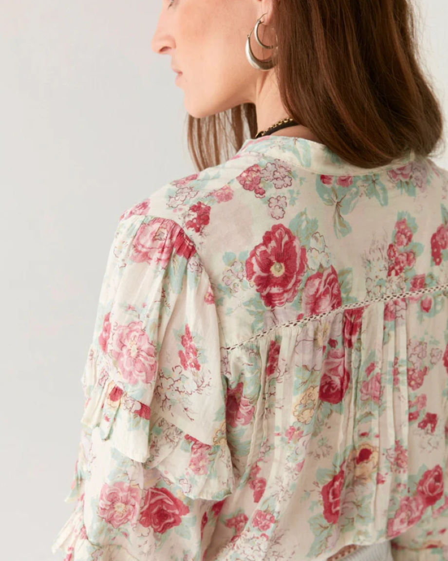 Maison Hotel Lolita Blouse - Candy Roses