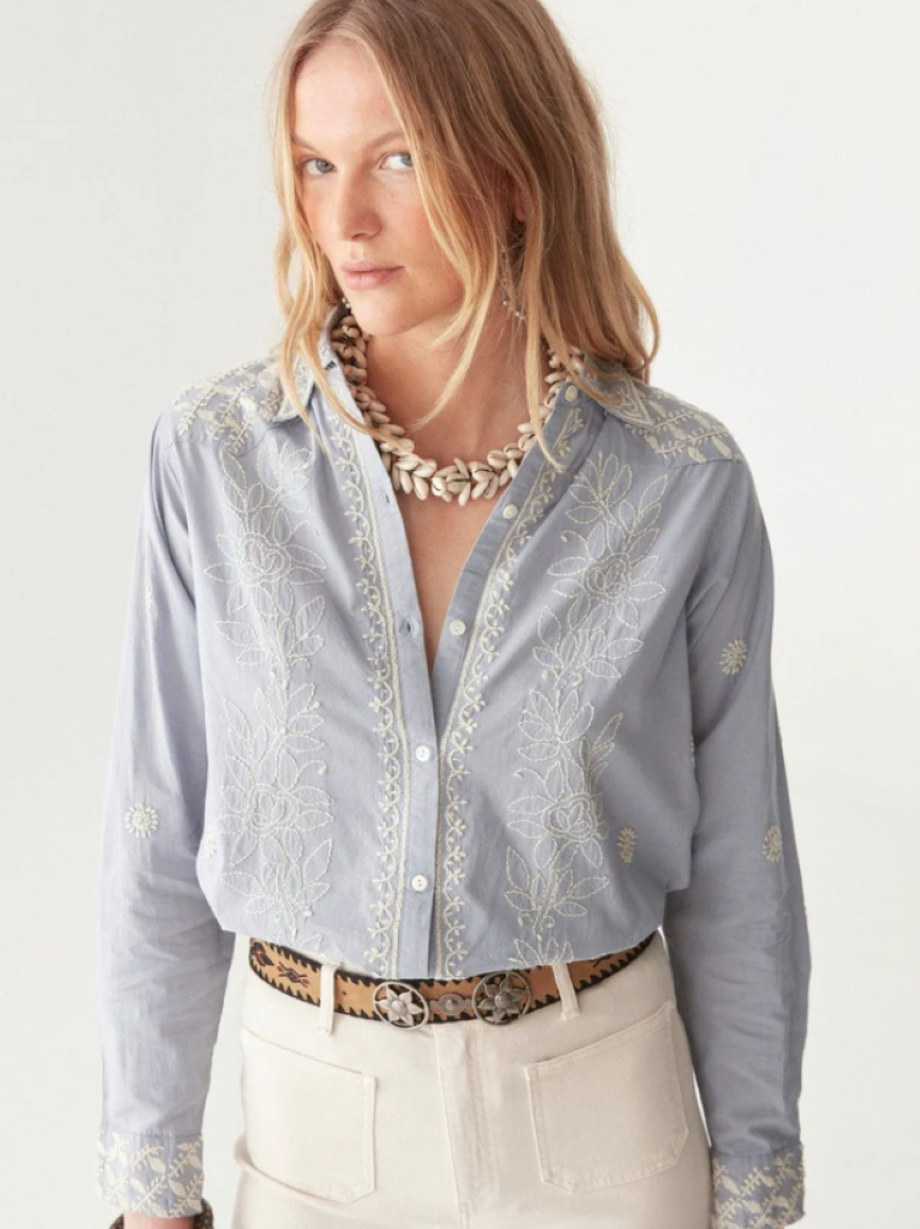 Maison Hotel Ganges Blouse - Indigo