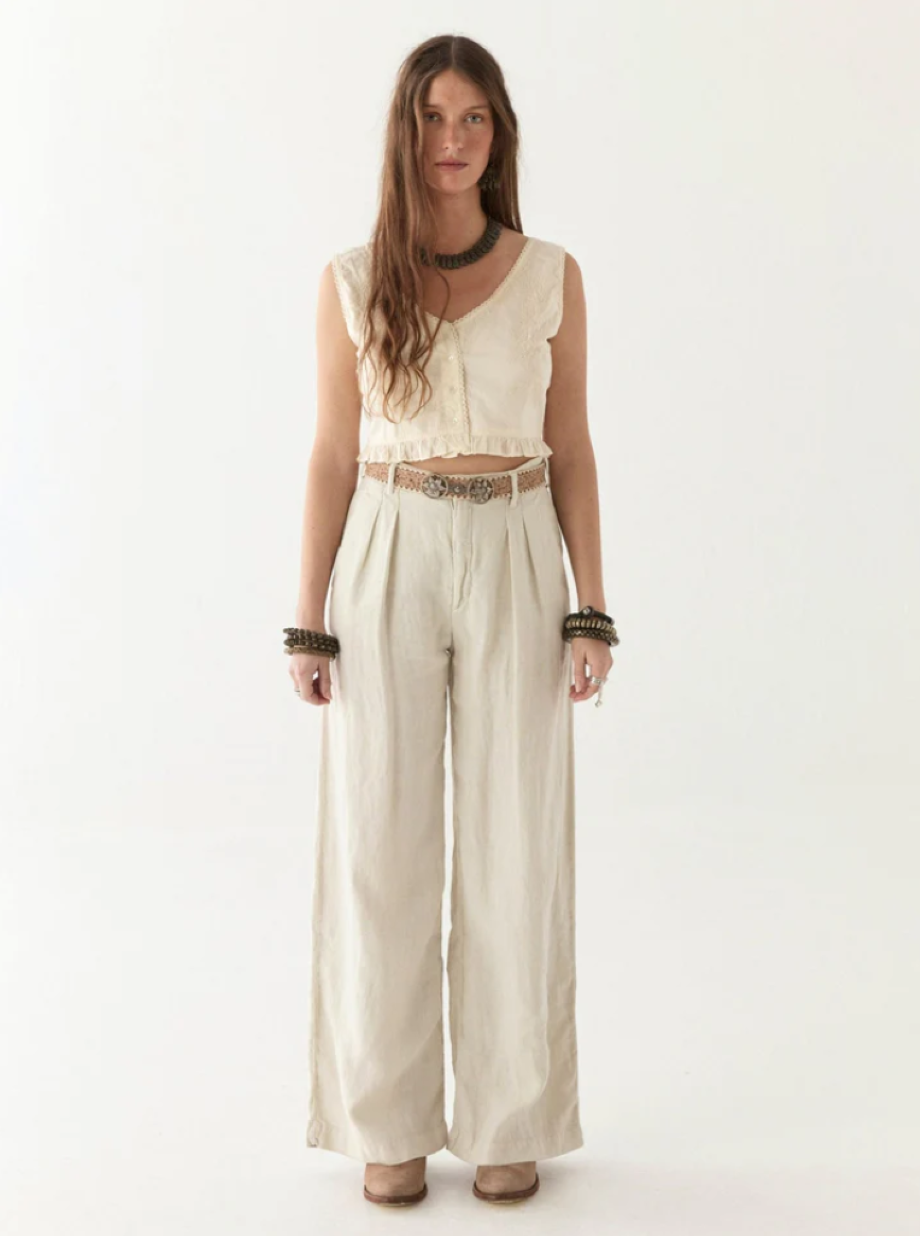 Maison Hotel Marisa Pant - Berenson Off White