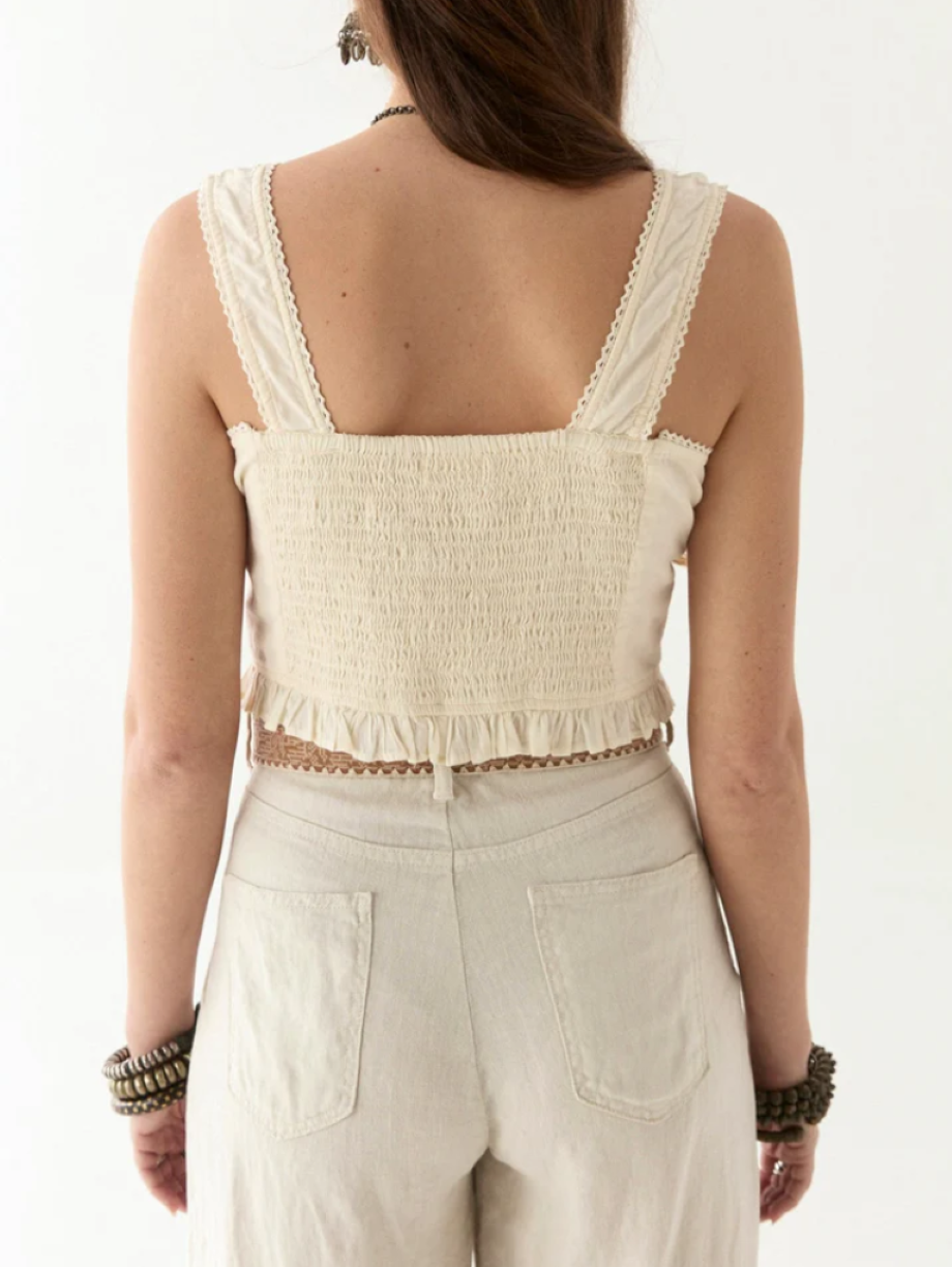 Maison Hotel Marisa Pant - Berenson Off White