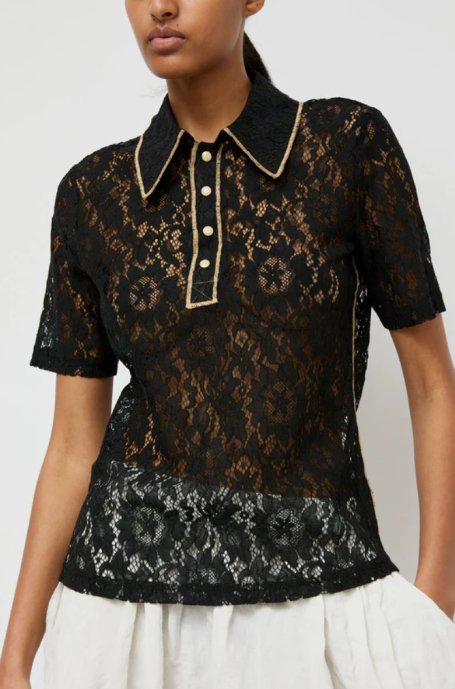 No. 6 Diedre Top - Black