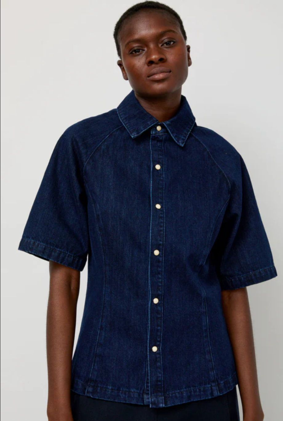 No. 6 Memphis Denim Top - Indigo