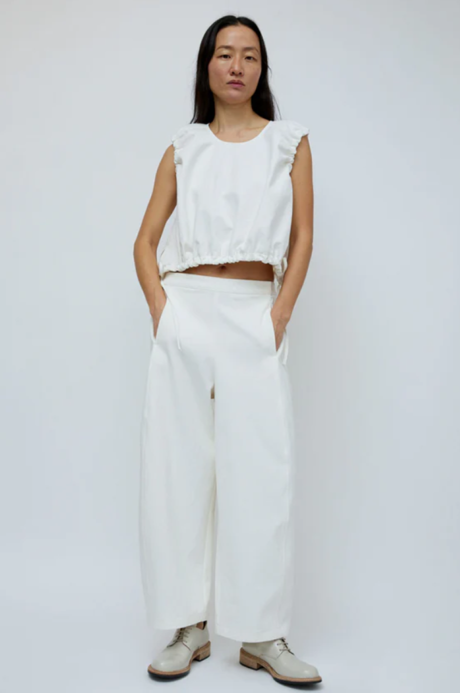 No. 6 Porter Pant - White