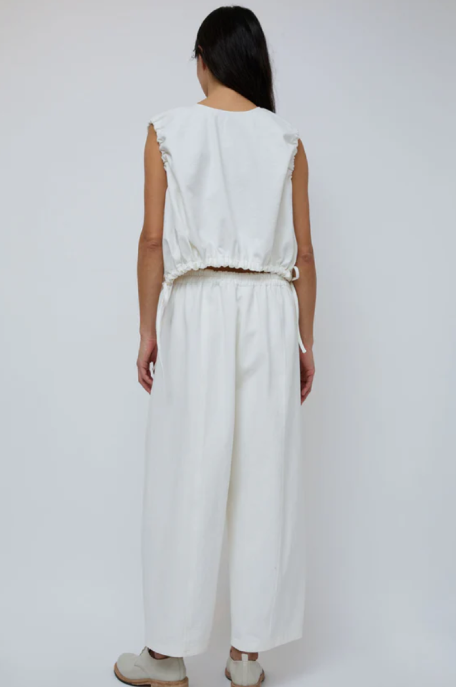 No. 6 Porter Pant - White
