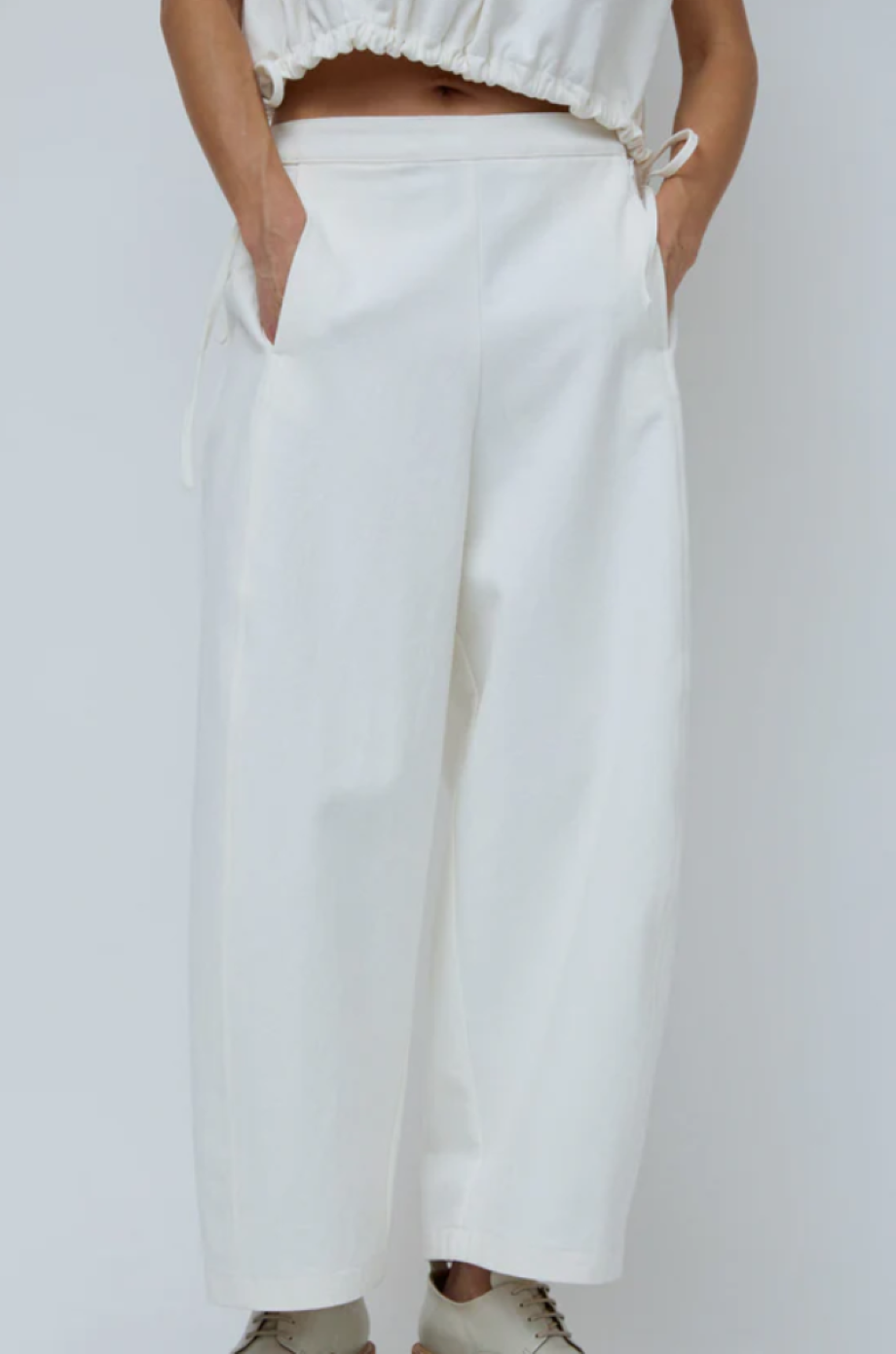 No. 6 Porter Pant - White