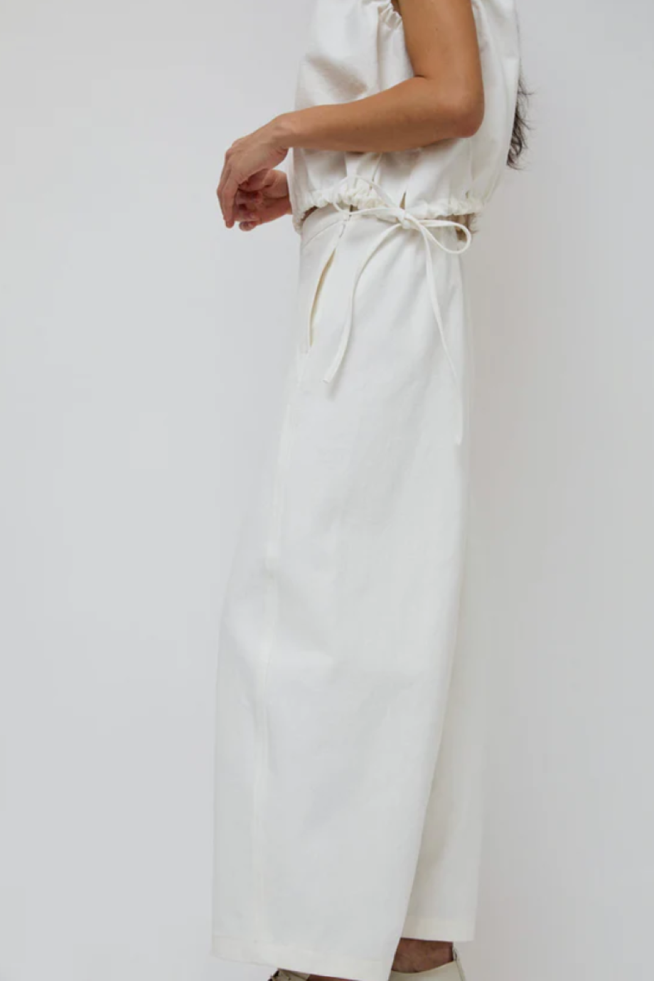 No. 6 Porter Pant - White