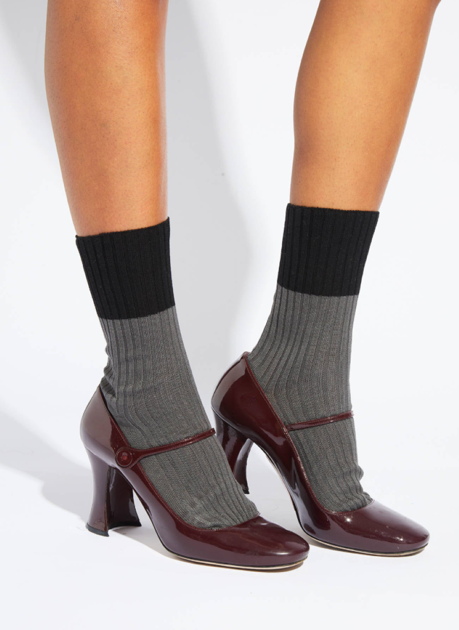 Maria la Rosa WD034BI0165 Sock - Grey