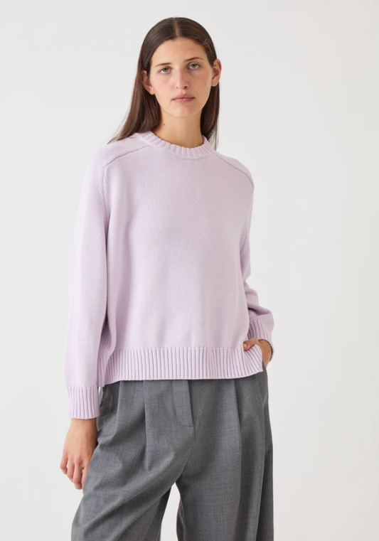 DemyLee Haruhi Cotton Sweater - Pale Lilac