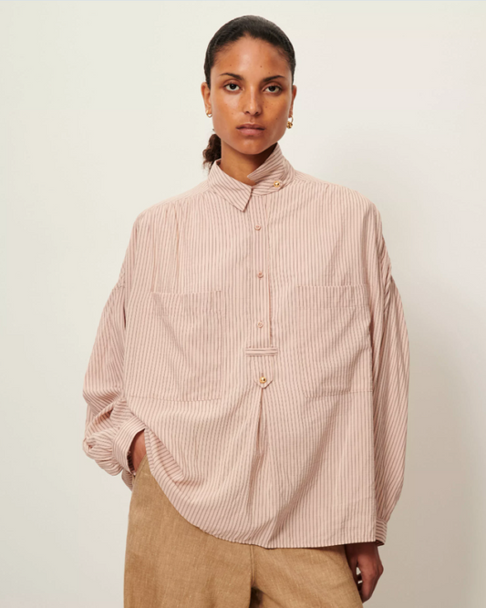 Sessun Claude Shirt - Rustic Rose