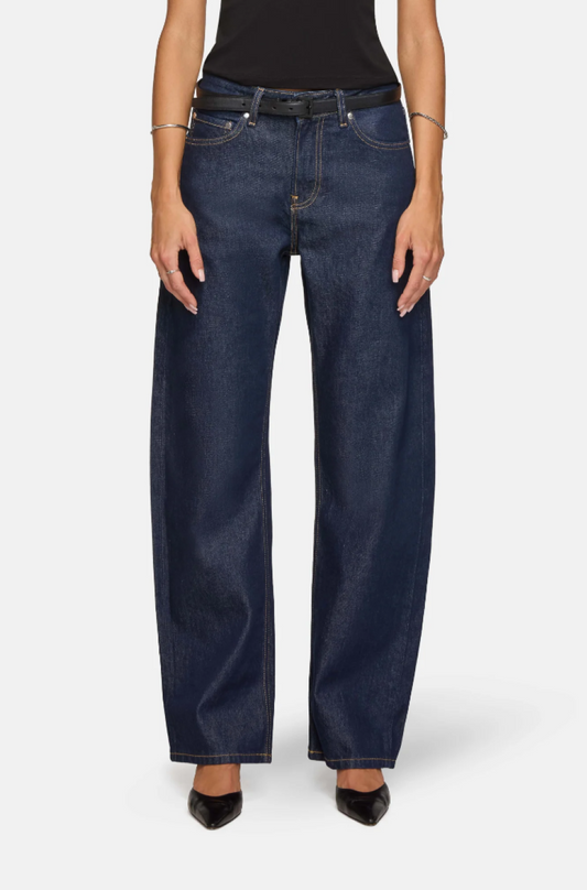 EB Denim Alida Loose Bowed Jean - Havana Night