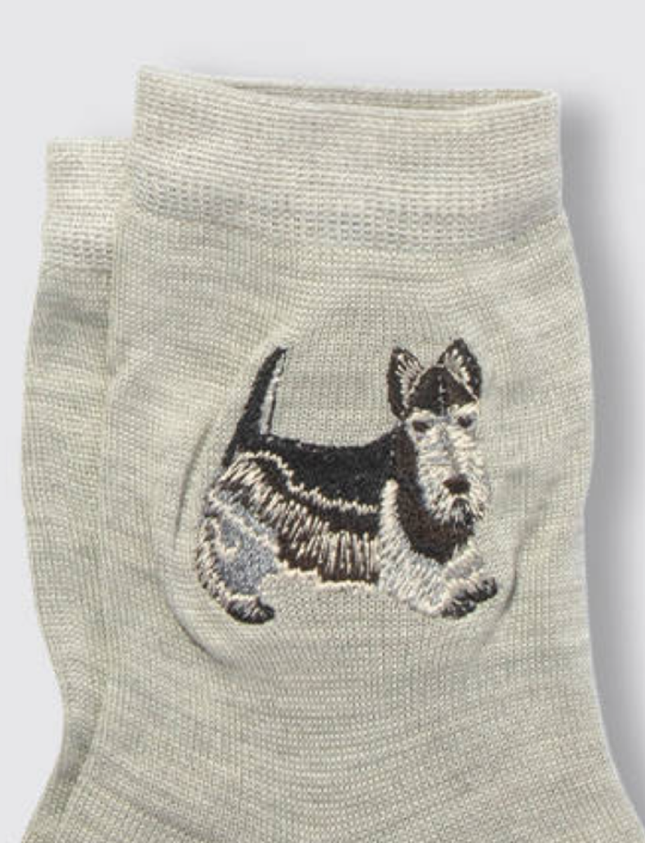 Maria la Rosa Poodle Sock - Perla Melange