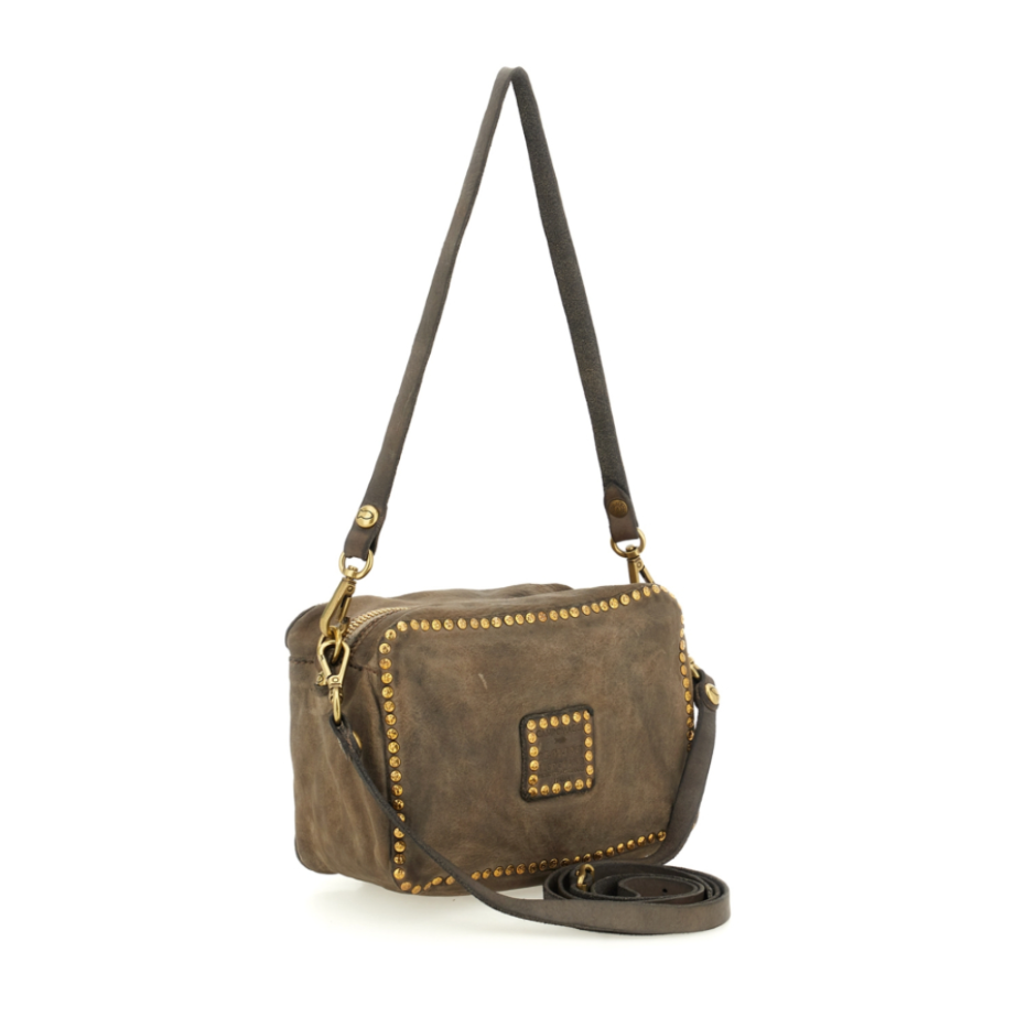 Campomaggi Bella de Notte Camera Bag - Cement Grey