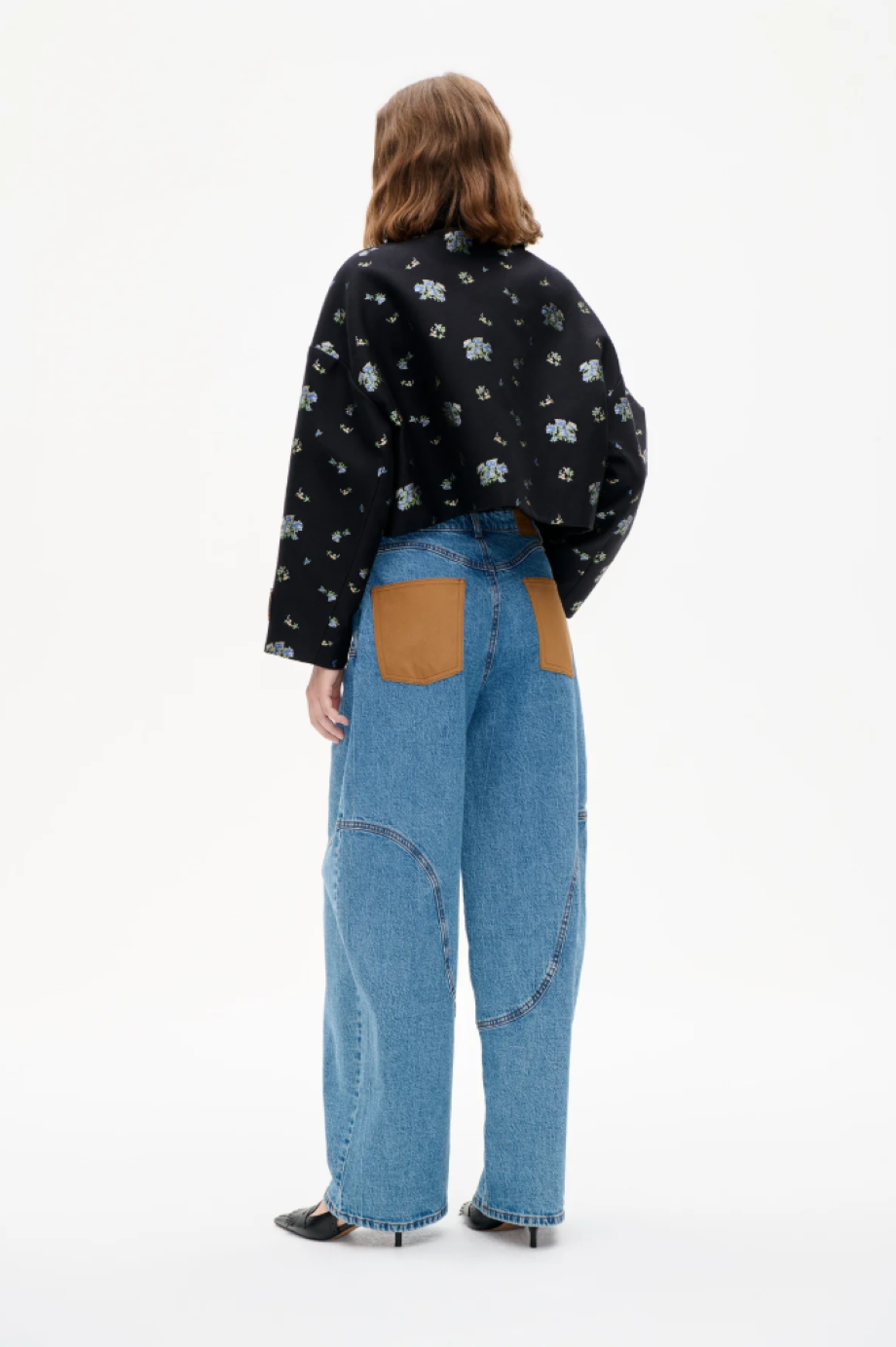 Baum und Pferdgarten Bebeth Jacket - Black Small Flower