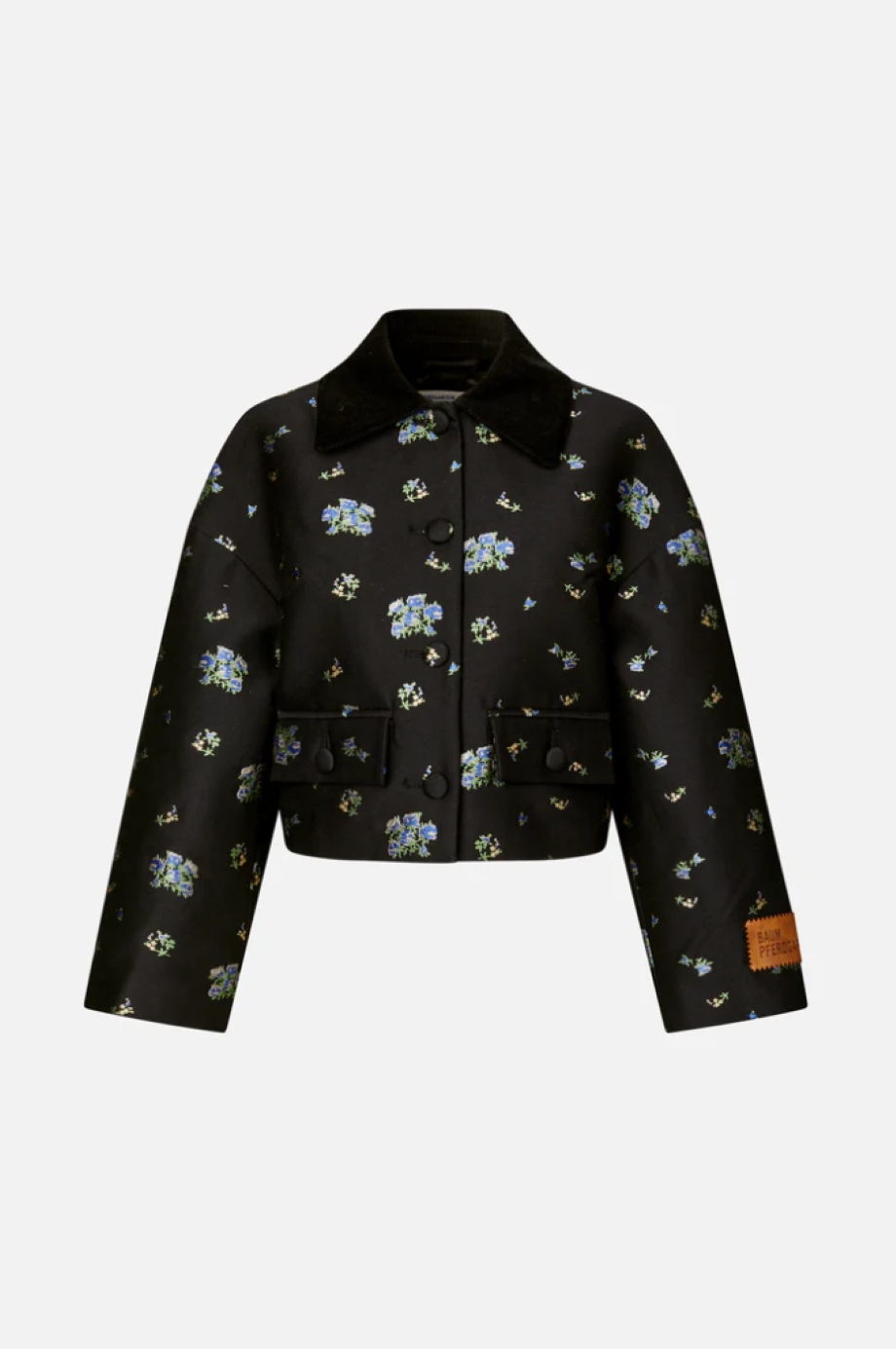 Baum und Pferdgarten Bebeth Jacket - Black Small Flower