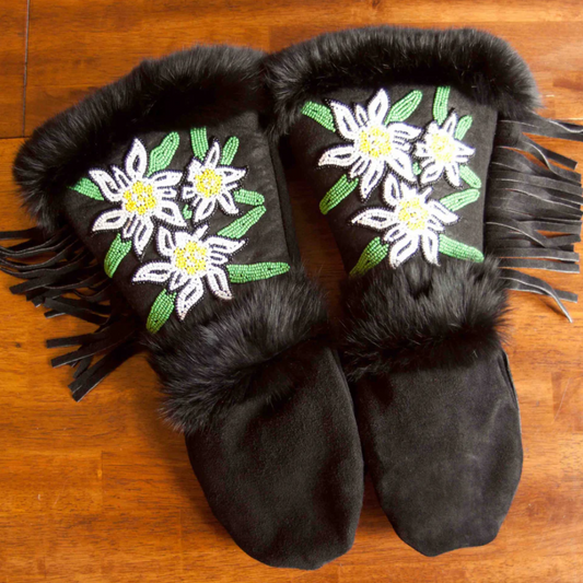 Astis Kasparek Long Cuff Mitten - Black