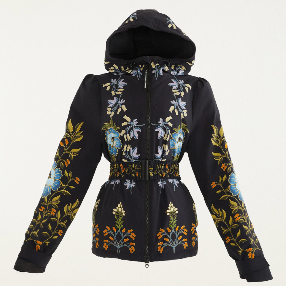 Farm Rio Winter Garden Puffer - Black