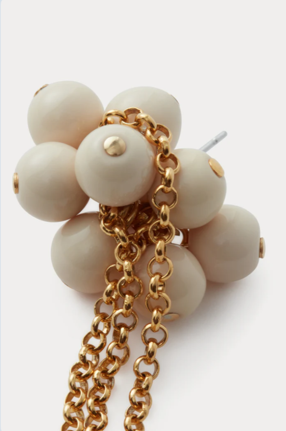 Rachel Comey Bauble Mesh Earrings - Ivory