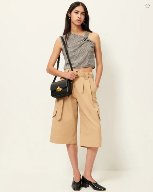 Sessun Marco Bermuda Shorts - Cajou