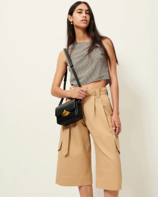 Sessun Marco Bermuda Shorts - Cajou