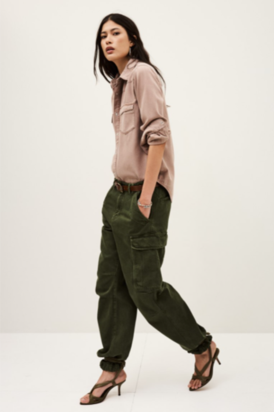 ba&sh Jada Shirt - Rose