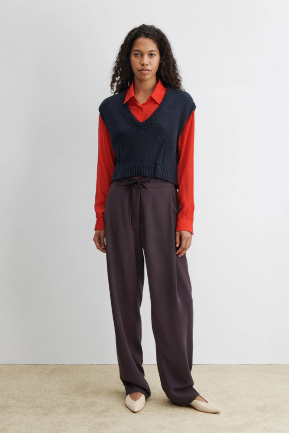 Rachel Comey Corsa Top - Navy