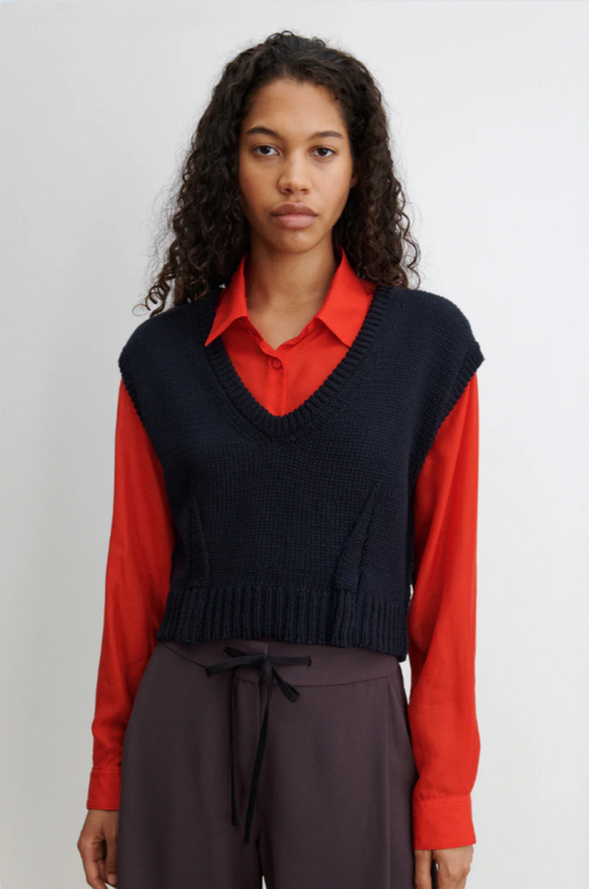 Rachel Comey Corsa Top - Navy