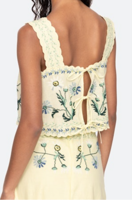 Sea-NY Audra Top - Butter