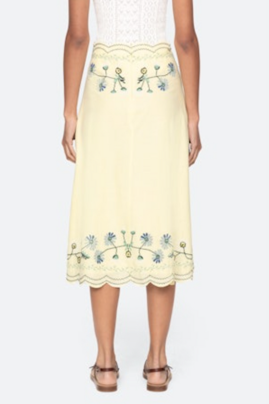 Sea-NY Audra Skirt - Butter