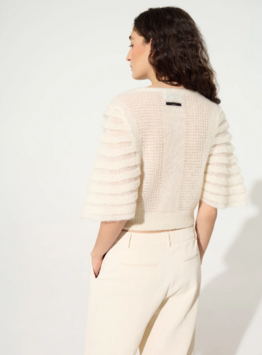 Cotélac Cardigan - Cream