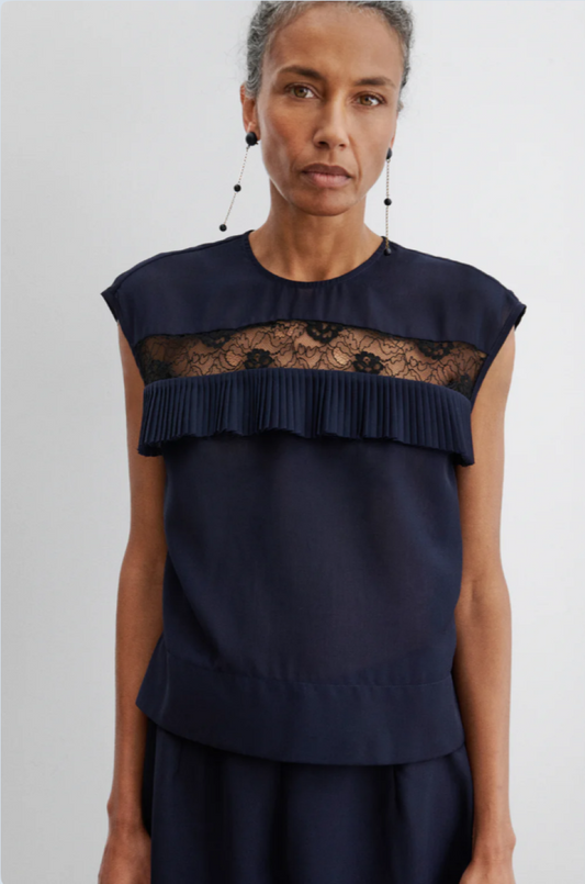 Rachel Comey Fuery Top - Navy