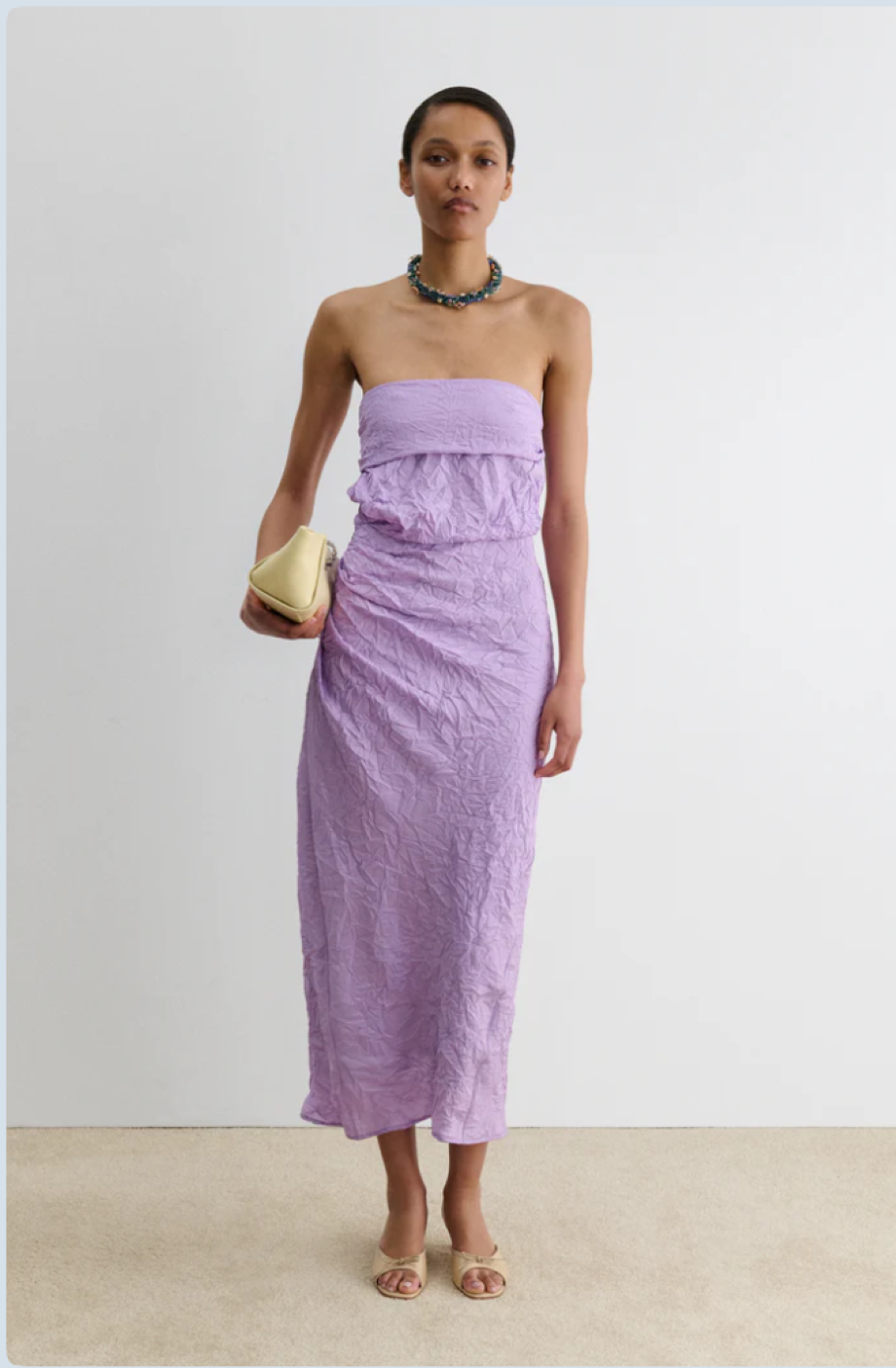 Rachel Comey Akass Midi Dress - Peach
