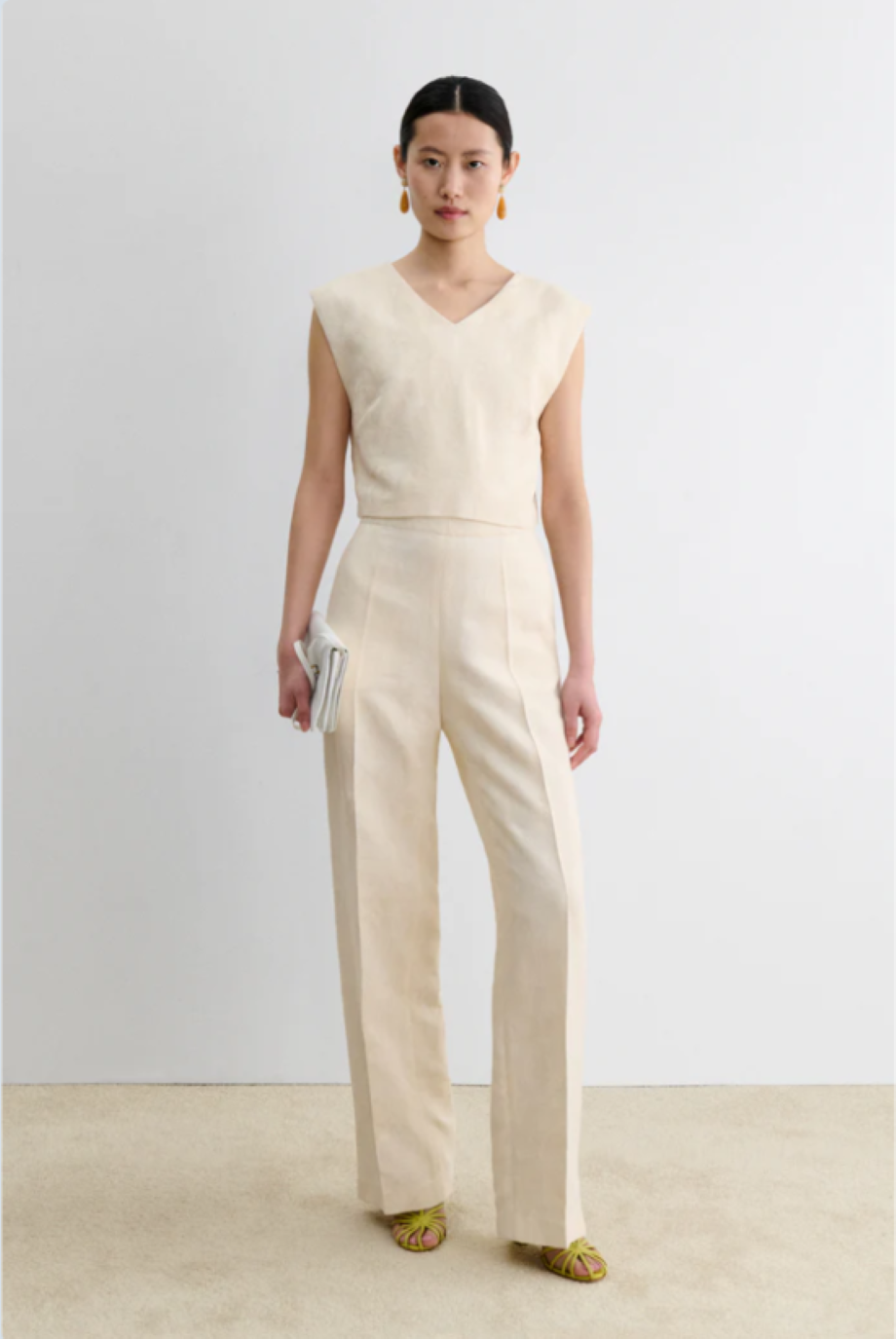 Rachel Comey Quigley Top - Cream