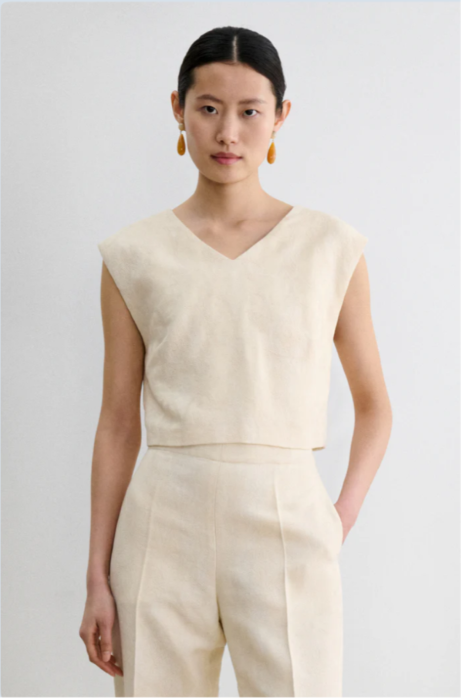 Rachel Comey Quigley Top - Cream