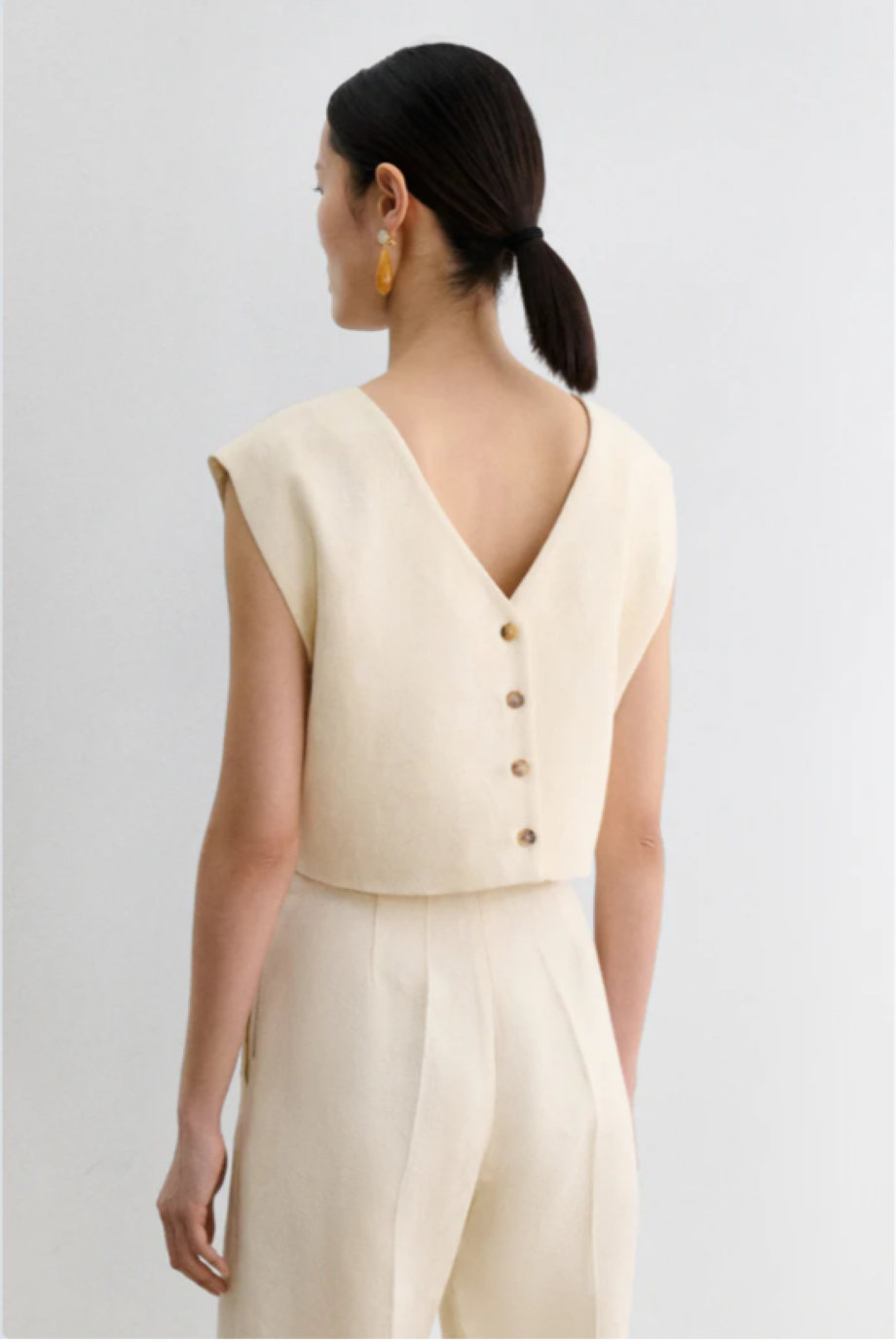Rachel Comey Quigley Top - Cream