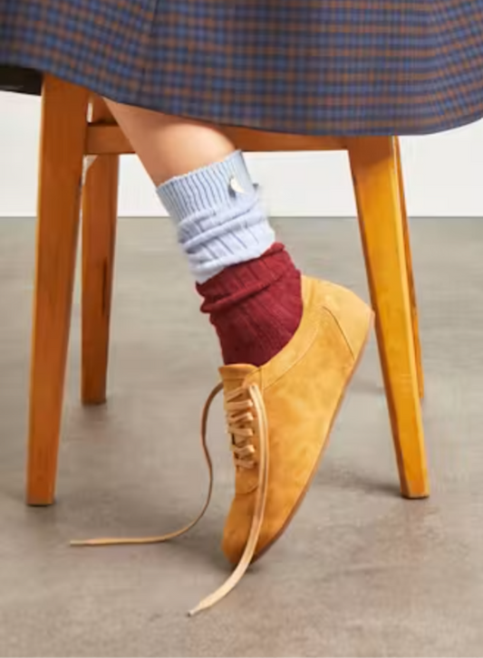 Maria la Rosa x Ancient Greek Sandals Post Ancient Sock - Light Blue