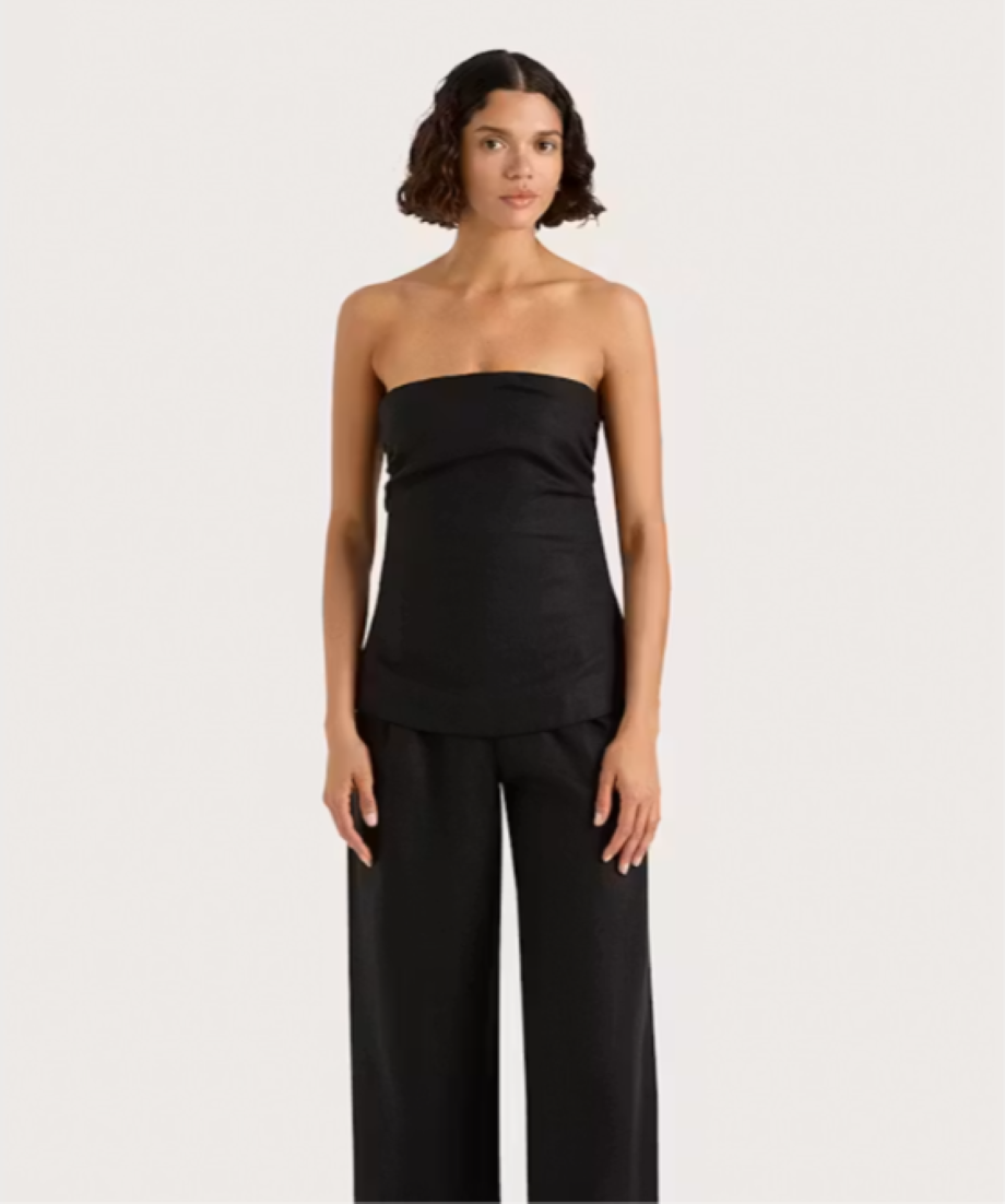 Faithfull the Brand Alzira Top - Black