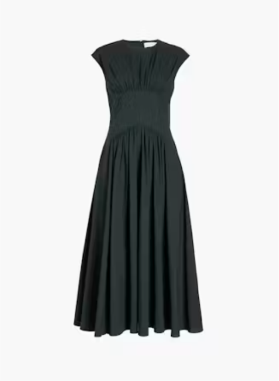 Proenza Shouler White Label Nyssa Midi Dress - Dark Green