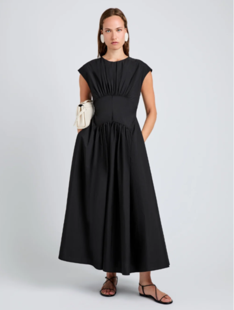 Proenza Shouler White Label Nyssa Midi Dress - Dark Green