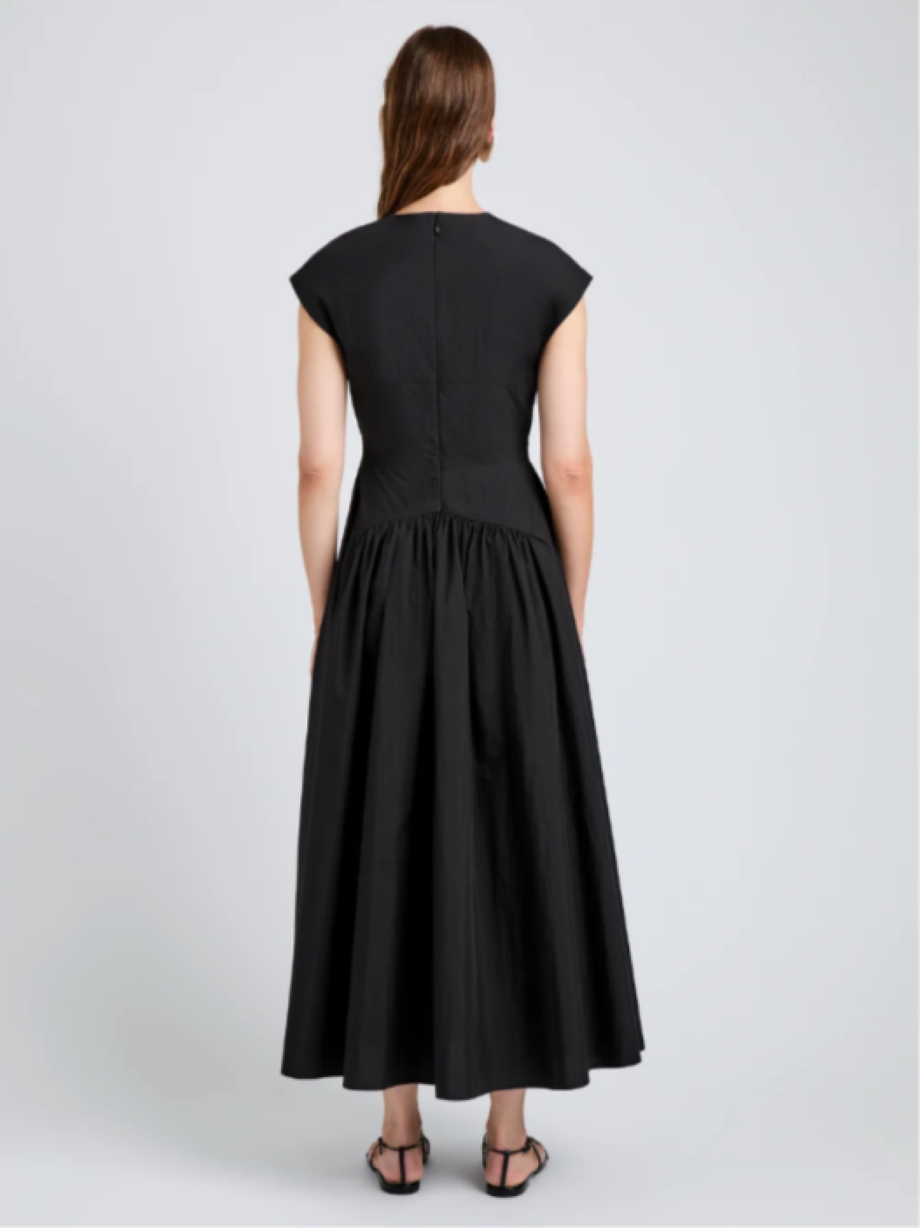 Proenza Shouler White Label Nyssa Midi Dress - Dark Green