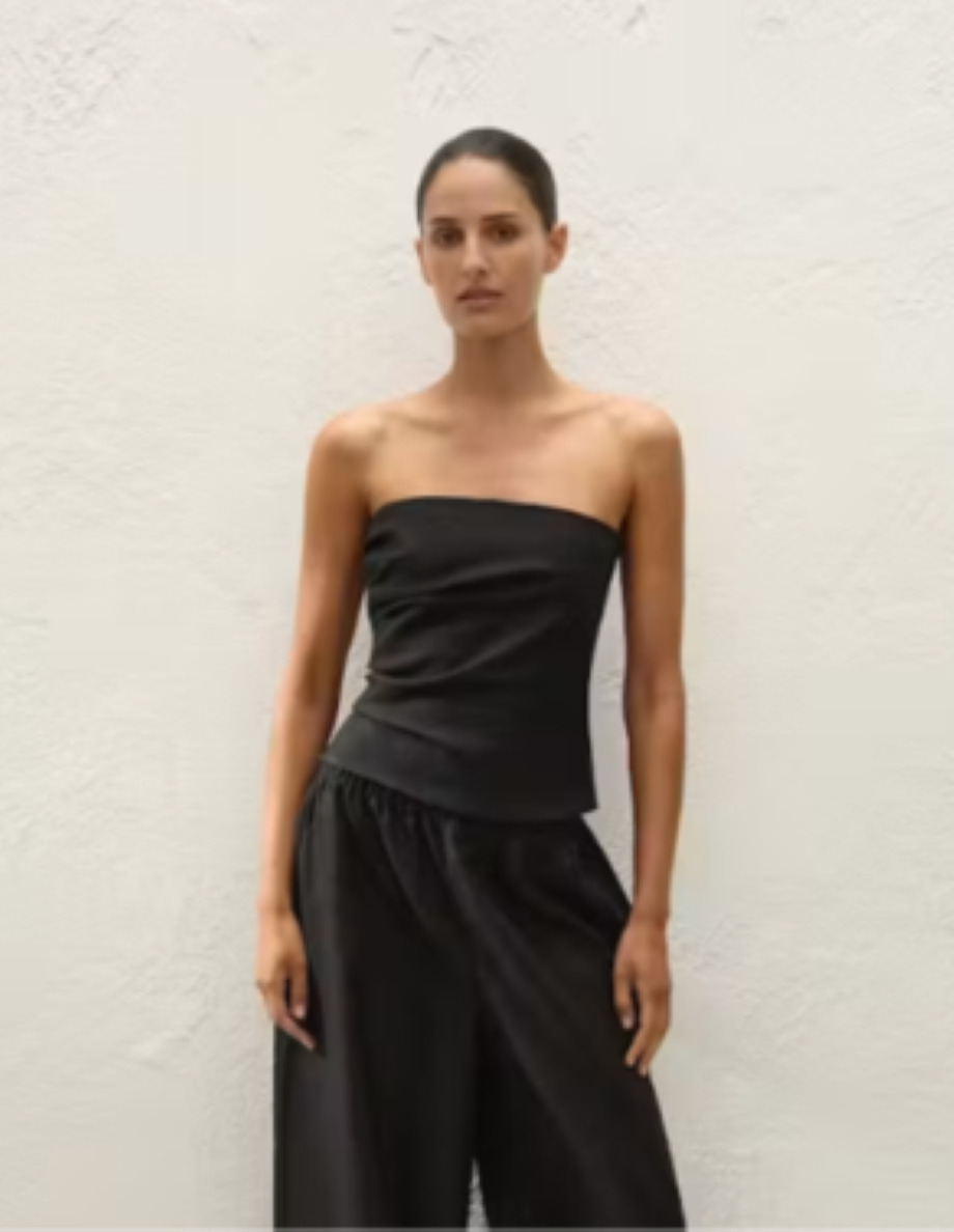 Faithfull the Brand Alzira Top - Black